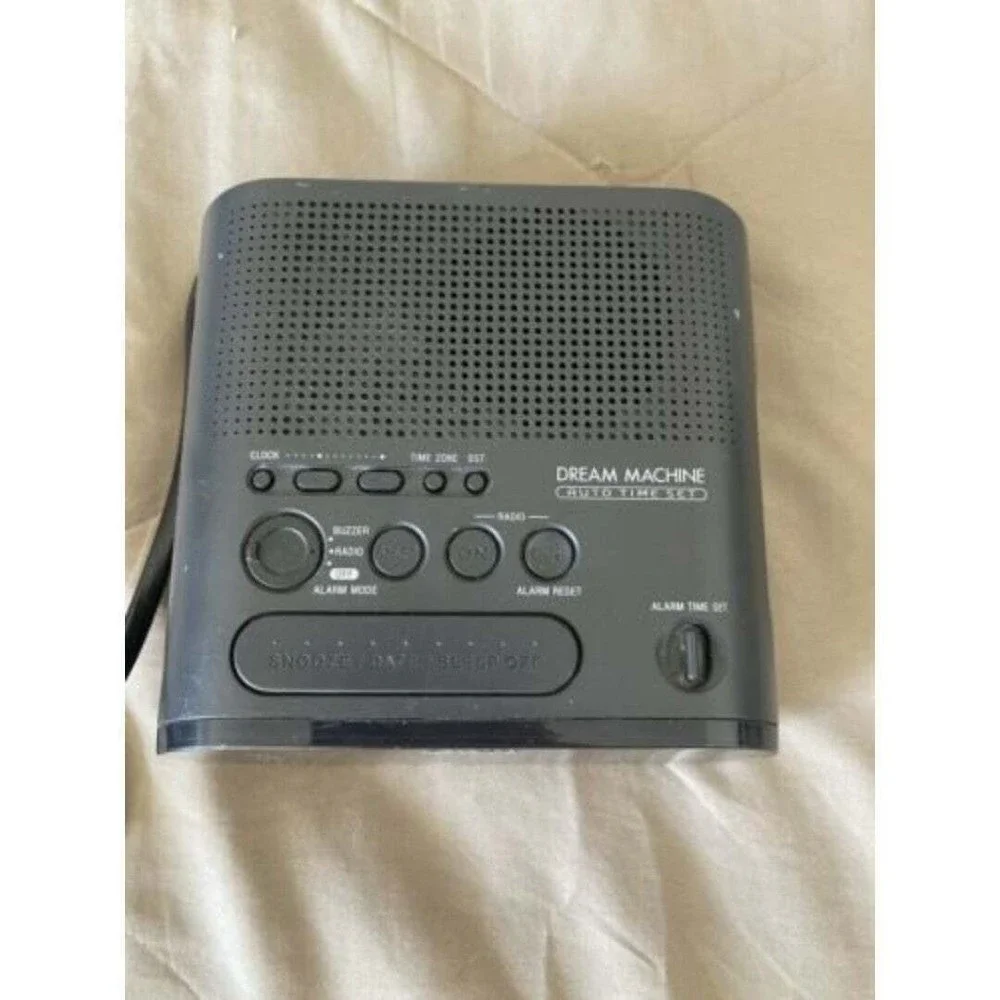 Alarm Clock Radio Sony Dream Machine ICF-C218 AM FM Tested Working